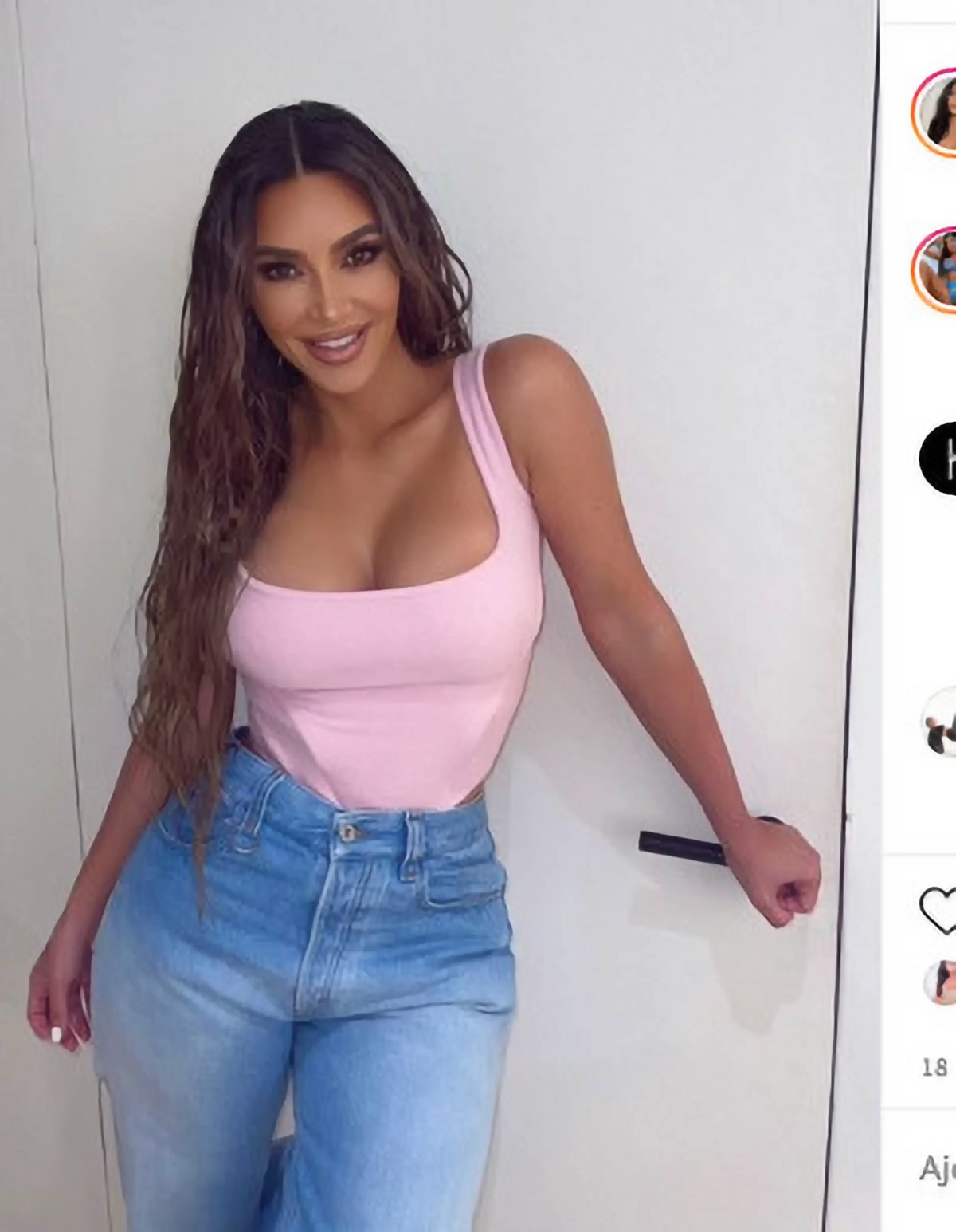 Kim Kardashian compte près de 200 millions d'abonnés sur son compte Instagram! (photo Instagram)