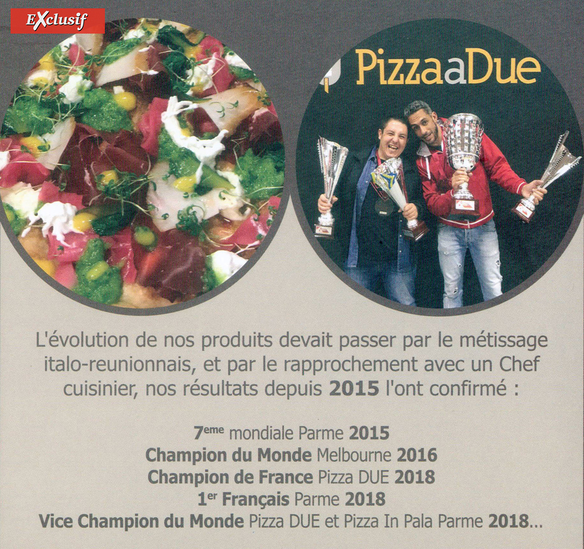 La "Pizza Star's" de Mamzelle Pizza avec un vice-champion du monde de pizzaïolo