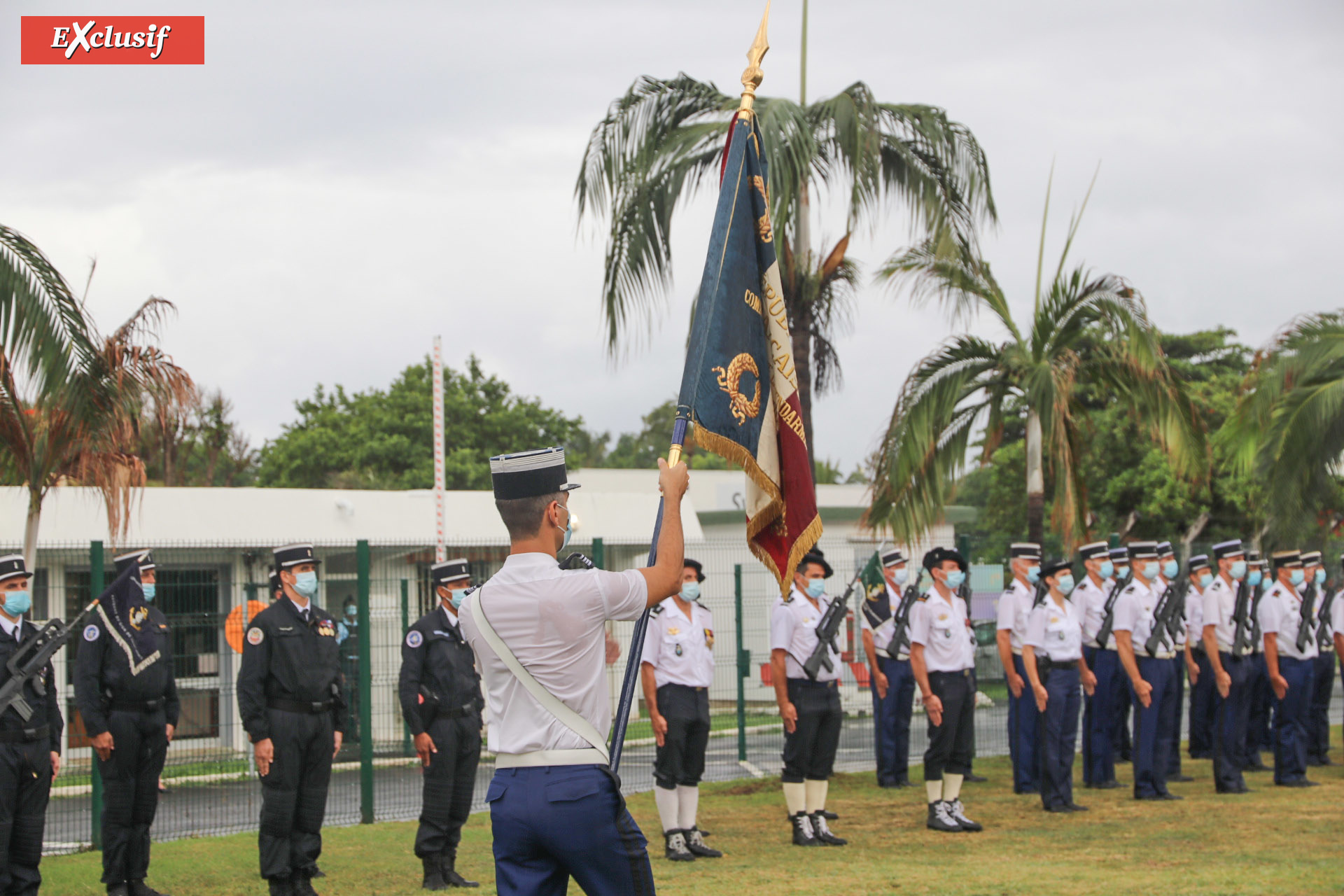 Hommage aux gendarmes victimes du devoir et remise de décorations