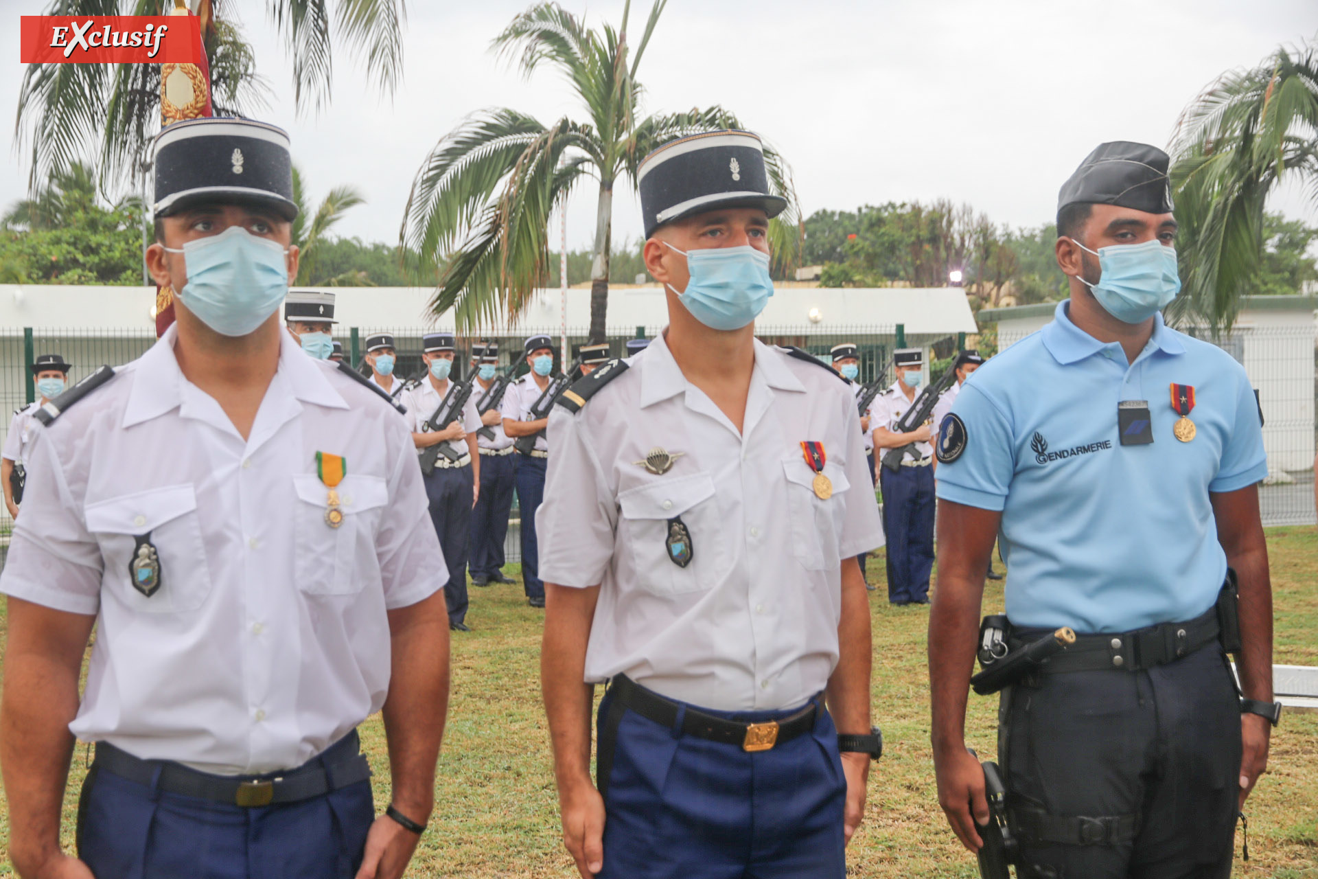 Hommage aux gendarmes victimes du devoir et remise de décorations