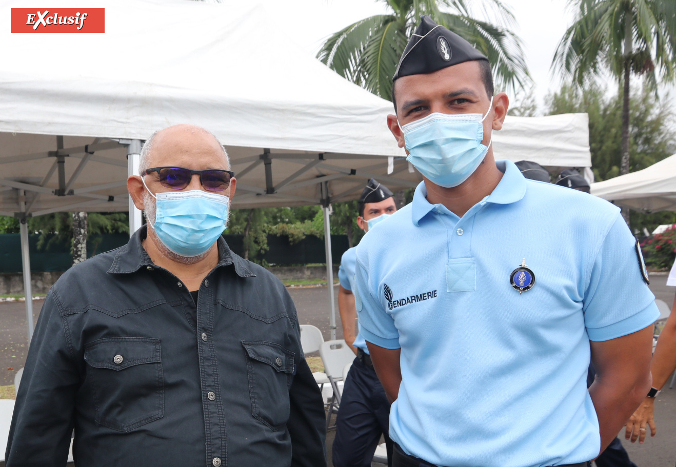 Gendarmerie Nationale: remise d'insignes et de brevets