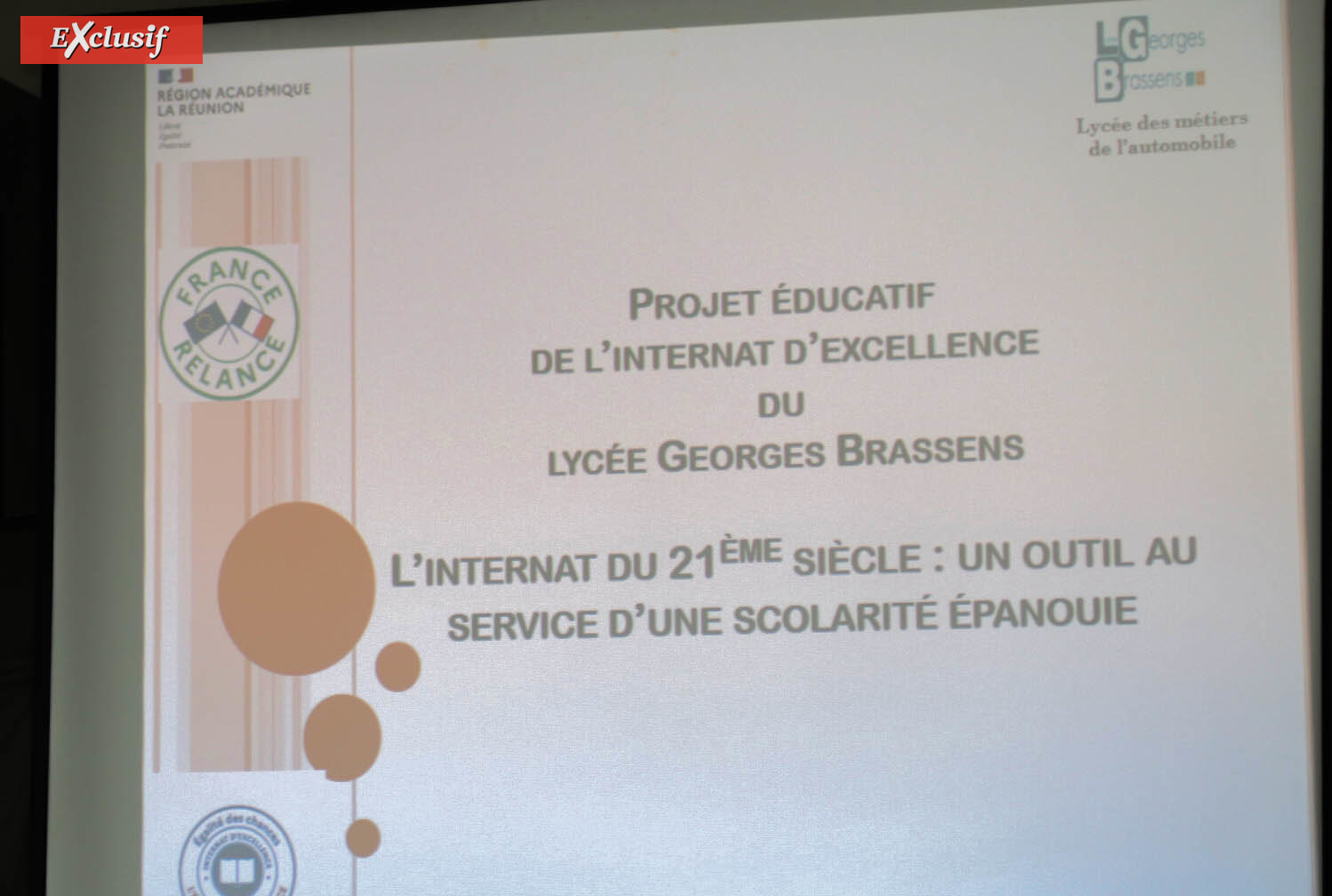 Le Lycée Georges Brassens du Moufia bientôt doté d'un Internat d'excellence