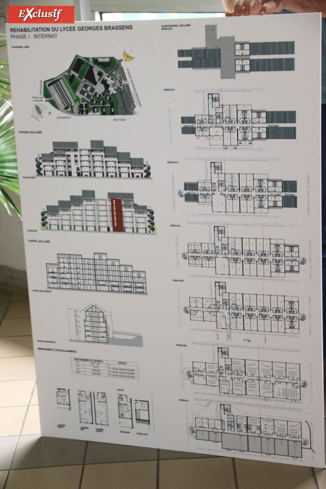 Le Lycée Georges Brassens du Moufia bientôt doté d'un Internat d'excellence