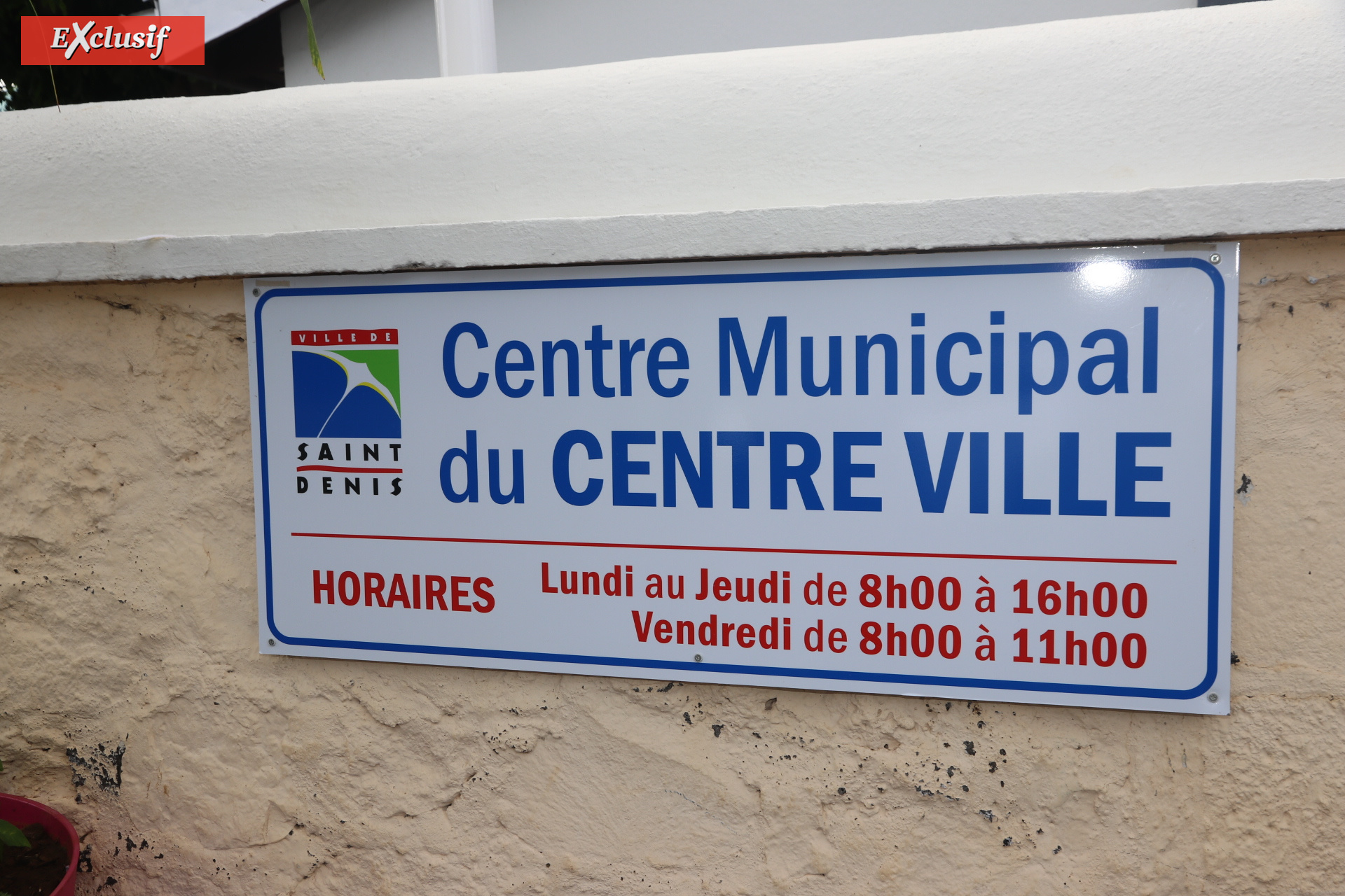 Nouveaux locaux pour le centre municipal Centre Ville de Saint-Denis