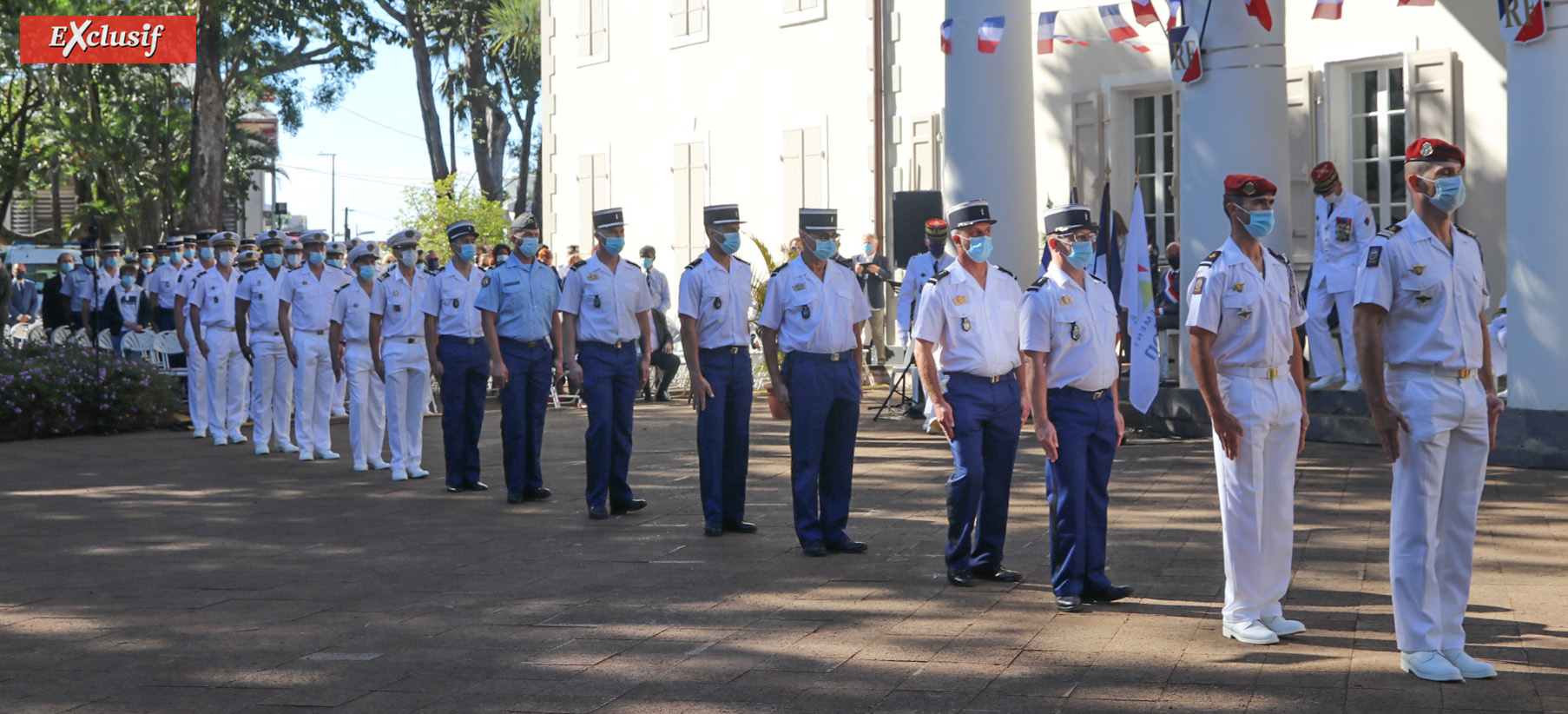 Des médailles ont été remises à une quinzaine de militaires