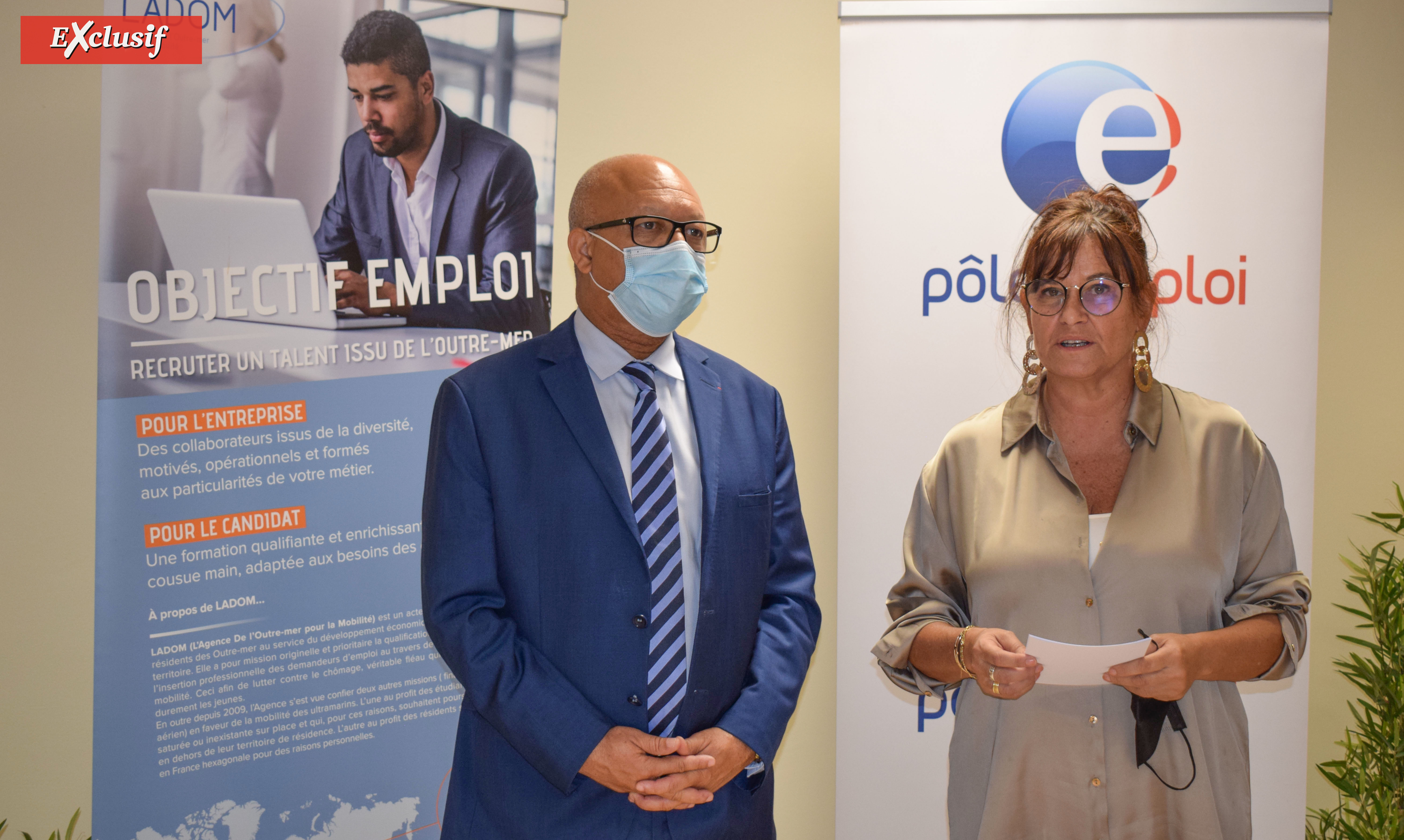 LADOM et Pôle emploi Réunion: signature d'une convention territoriale