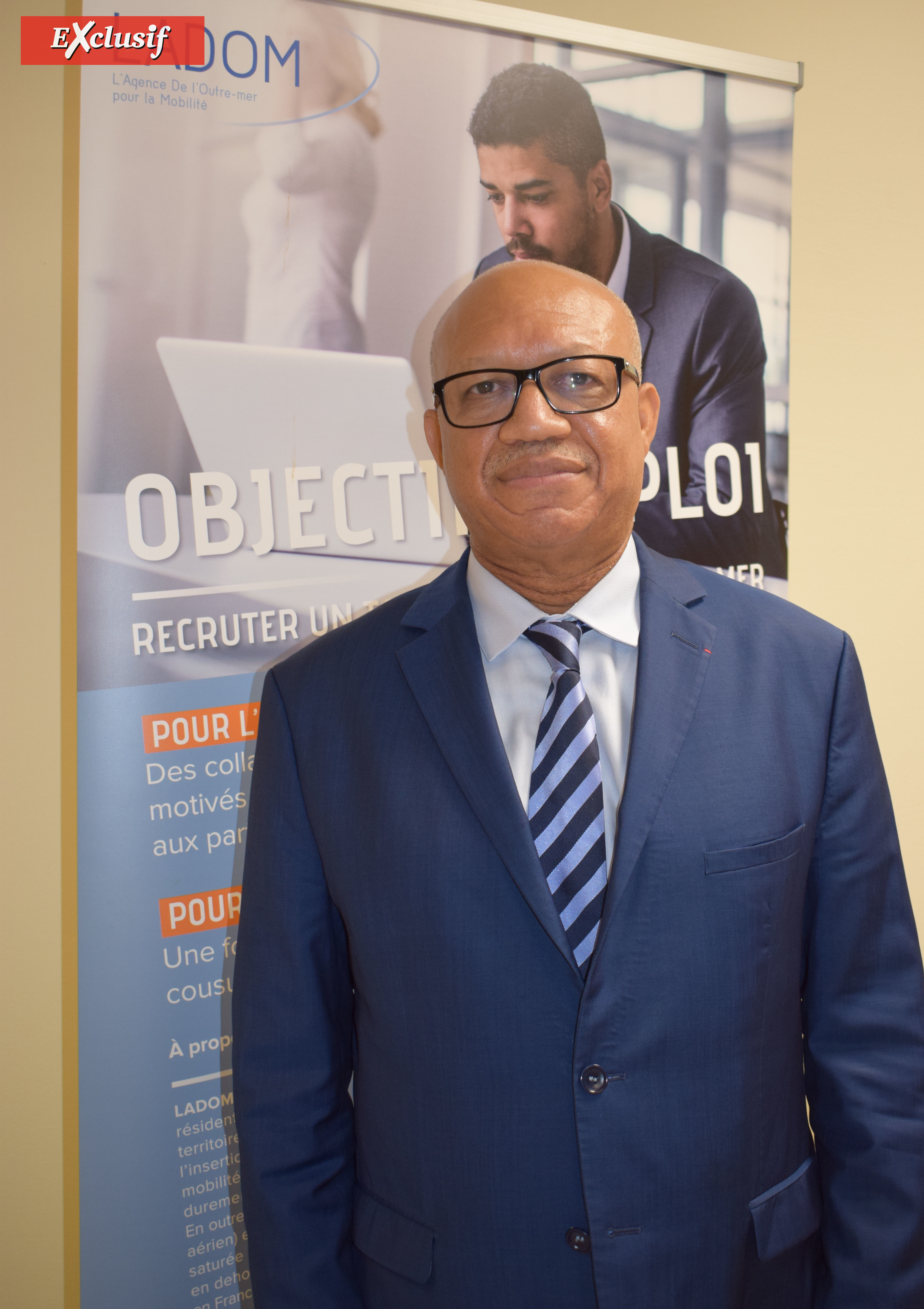 Florus Nestar, directeur général de L’Agence De l’Outre-mer pour la Mobilité (LADOM)