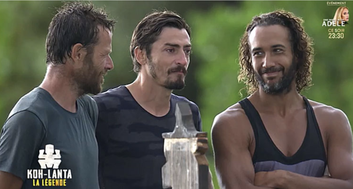 Laurent, Claude et Ugo, les finalistes, et aucun gagnant désigné! (capture d'écran TF1)