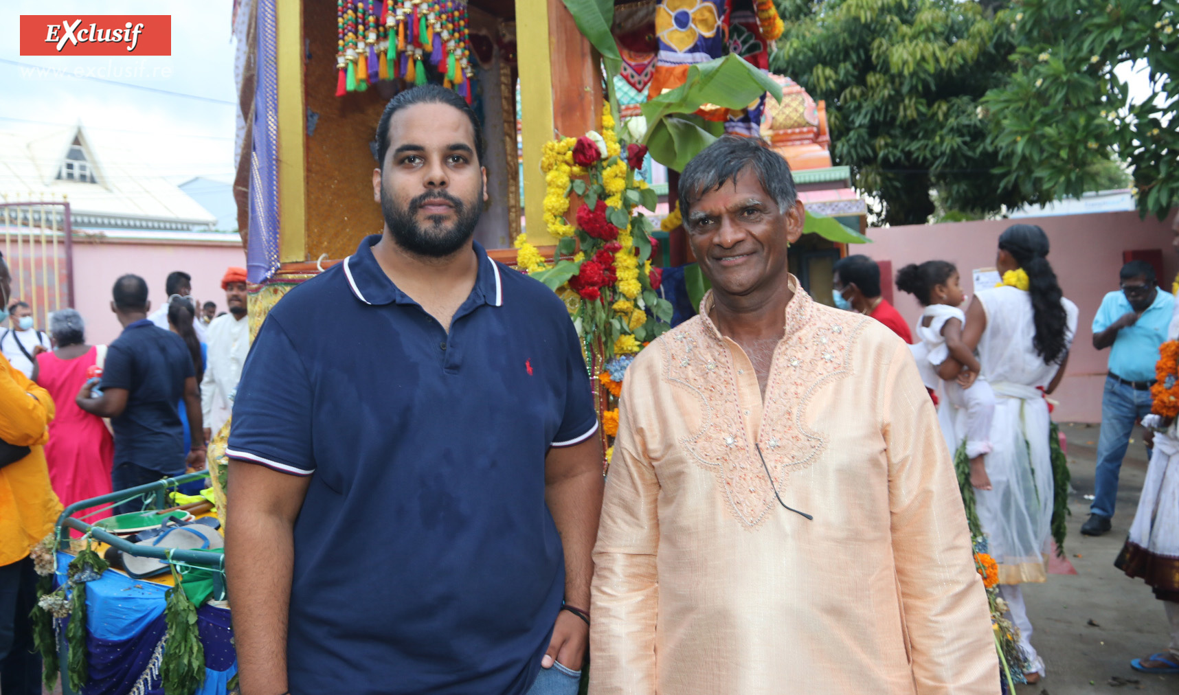 Marche sur le feu au temple tamoul du Chaudron: photos