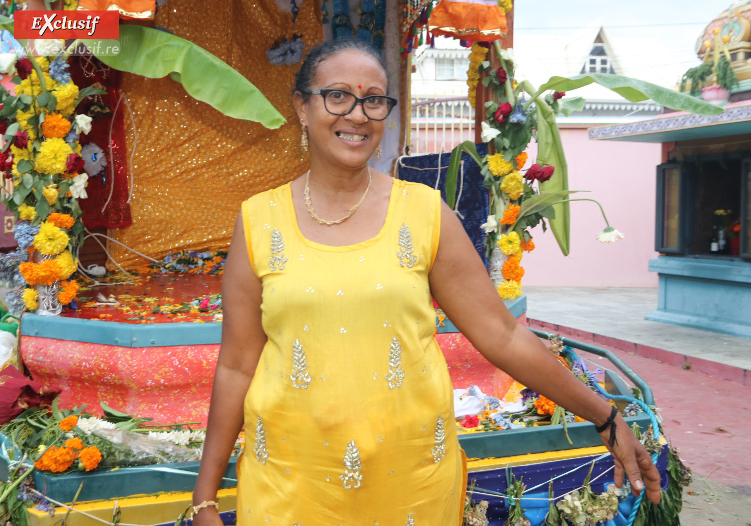 Marche sur le feu au temple tamoul du Chaudron: photos