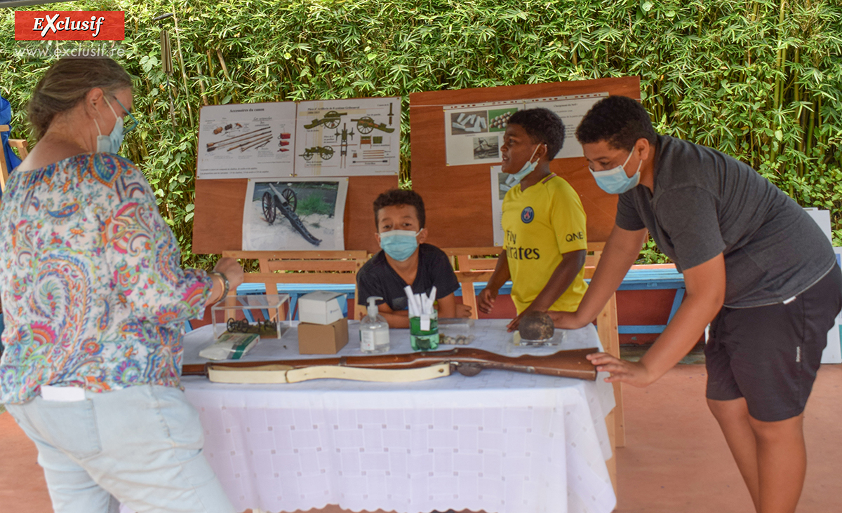 Journée d'animation patrimoine militaire à l'école du Brûlé