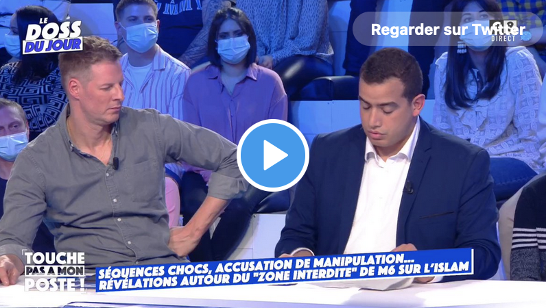 Amine Elbahi est venu témoinger sur C8 dans "Touche pas à mon poste" cette semaine