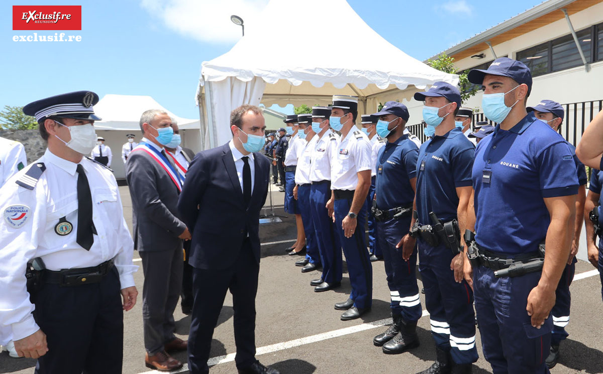 Le Ministre Sébastien Lecornu a inauguré le commissariat de Saint-André