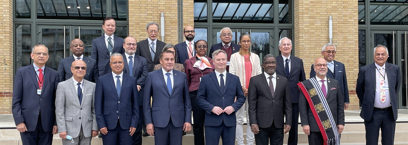 L'ensemble de la délégation ayant participé à ce 36ème Conseil des ministres de la Commission de l’Océan Indien