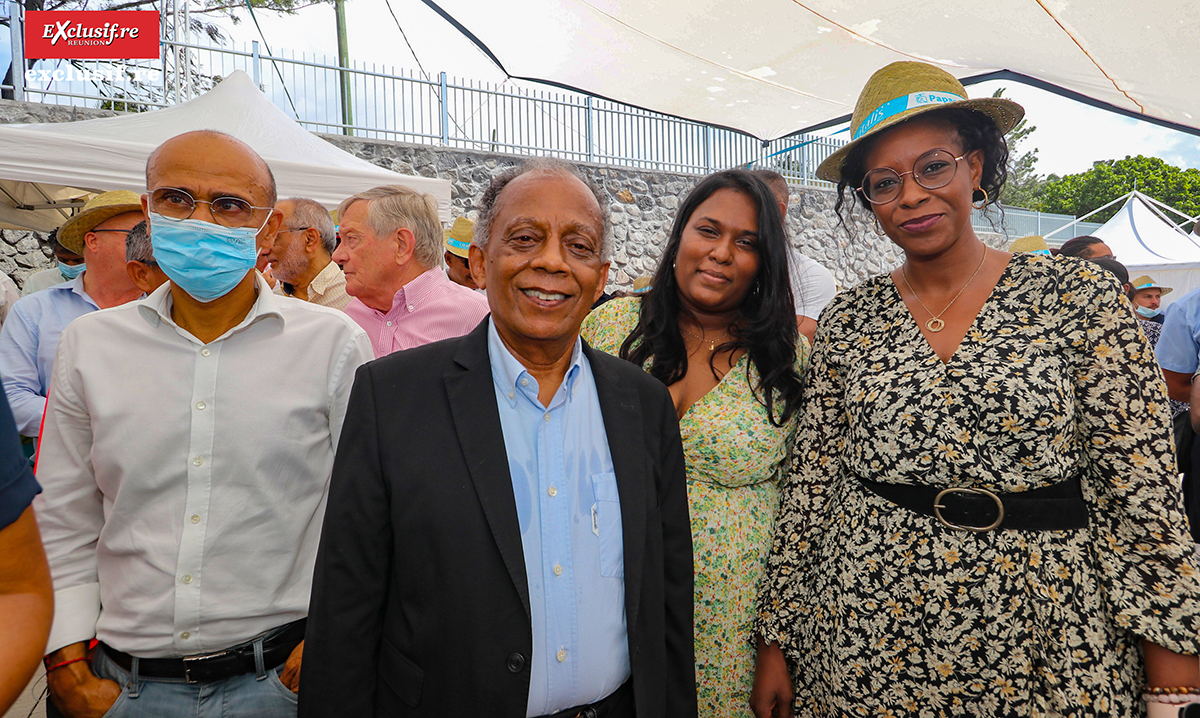 Philippe Naillet, Gilbert Annette, Patricia Coutandy et Ramata Touré, élu.e.s de la Cinor