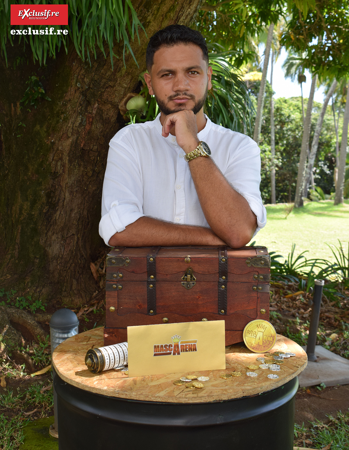 Tony Boyer, le présentateur