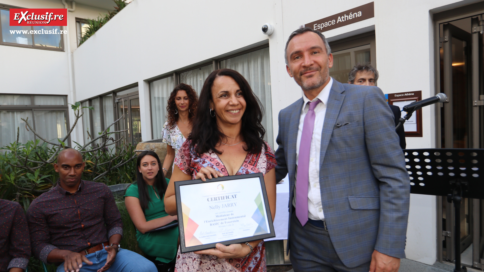 Remise de la certification Feuerstein à la Résidence Aude