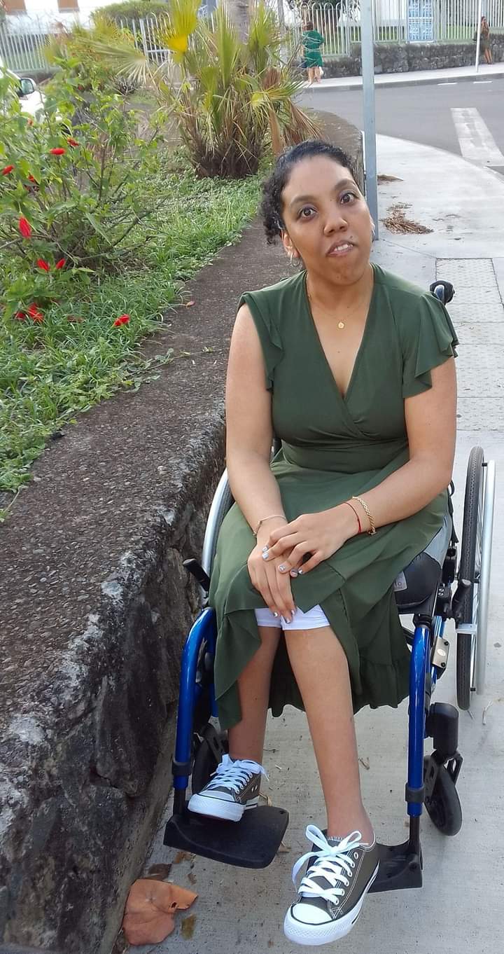 Darlene Cassim a appris à aimer la vie malgré son handicap