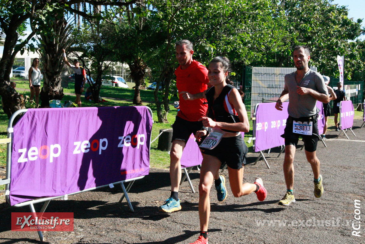 Etonnante Amandine Amable sur la troisième marche du podium des féminines