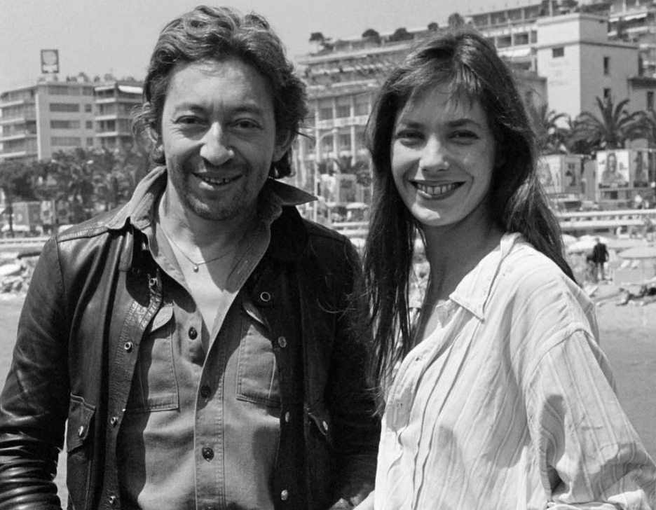 Serge Gainsbourg et Jane Birkin, un couple atypique au bon vieux temps (photo Facebook)