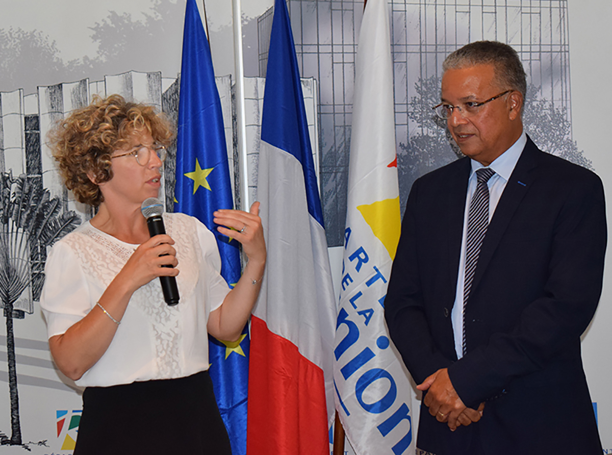 Marie Guevenoux, Ministre des Outre-mer au Département: retour en images 