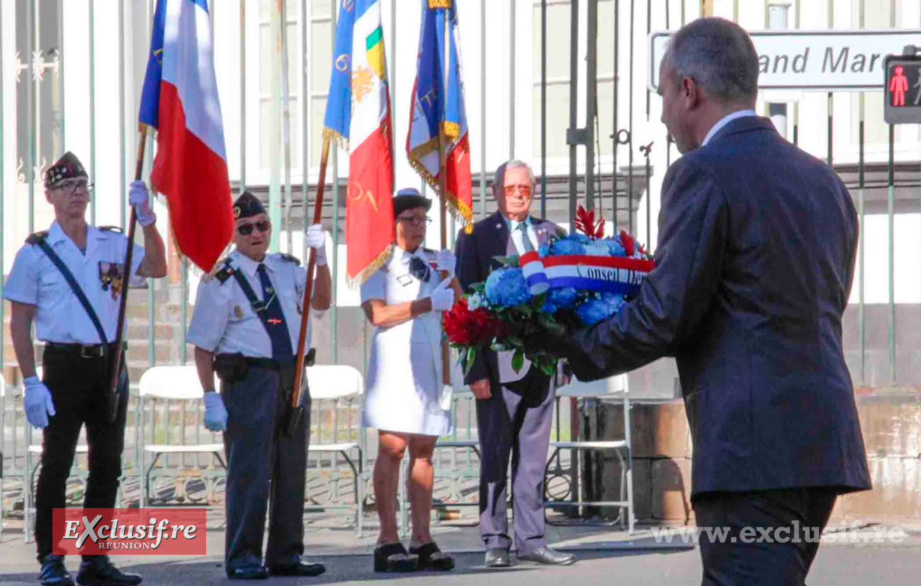 L'Appel du 18 juin célébré à Saint-Denis: photos