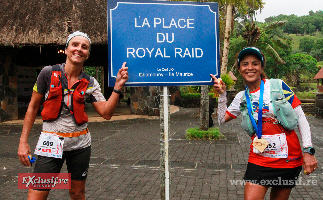 Nadia Seesaram et une amie traileuse vous le disent : «  Désormais La Place Royal Raid est incontournable »