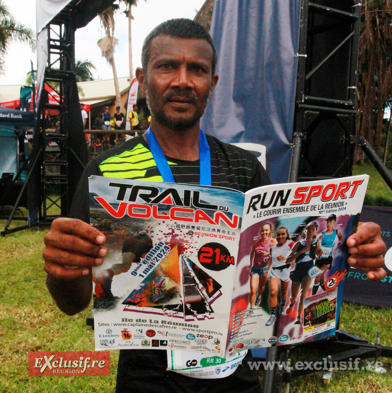 Le champion Vishal Itoo a adopté Run Sport