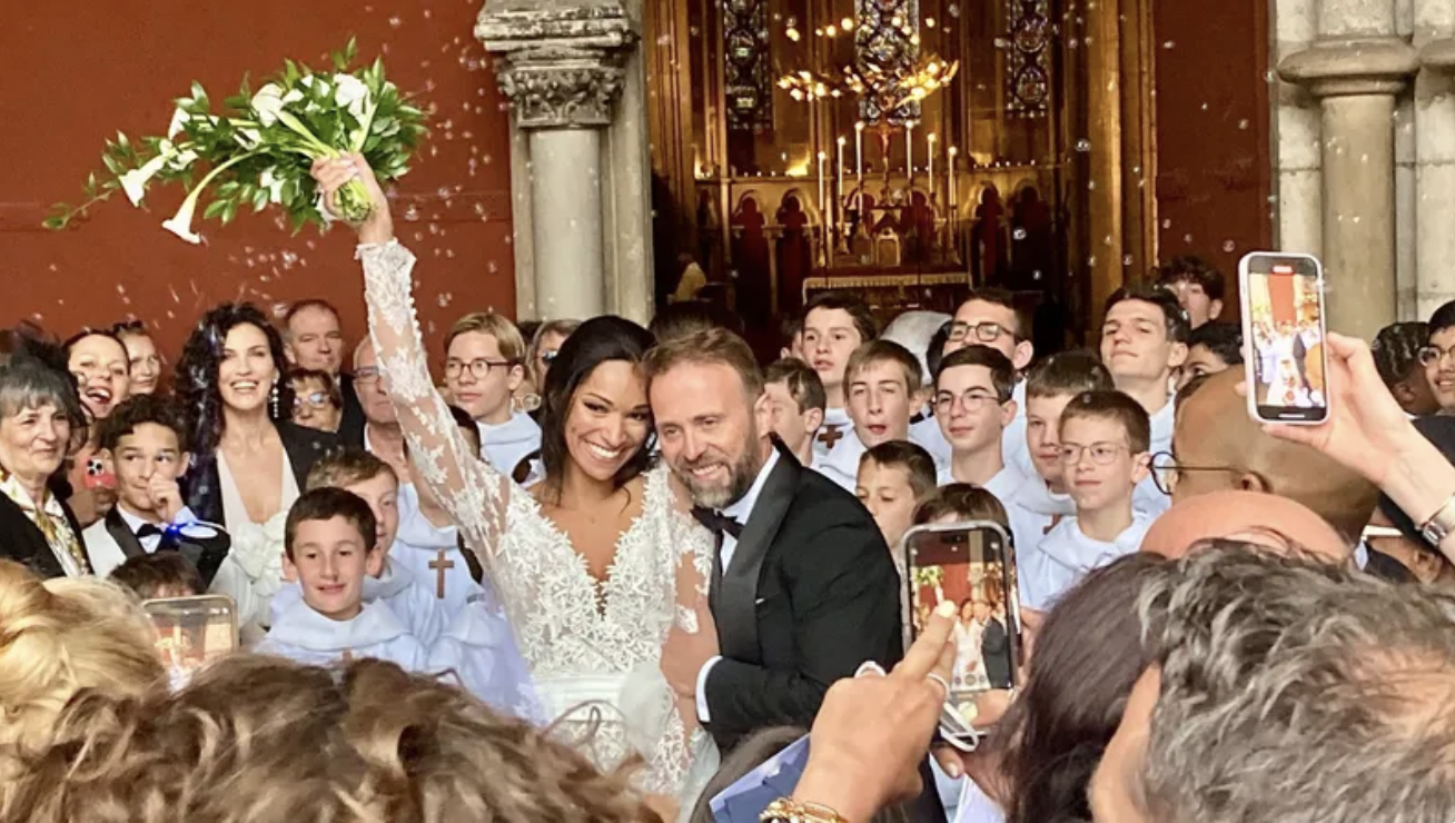 Cindy Fabre Directrice De Miss France A épousé Syvain Camos