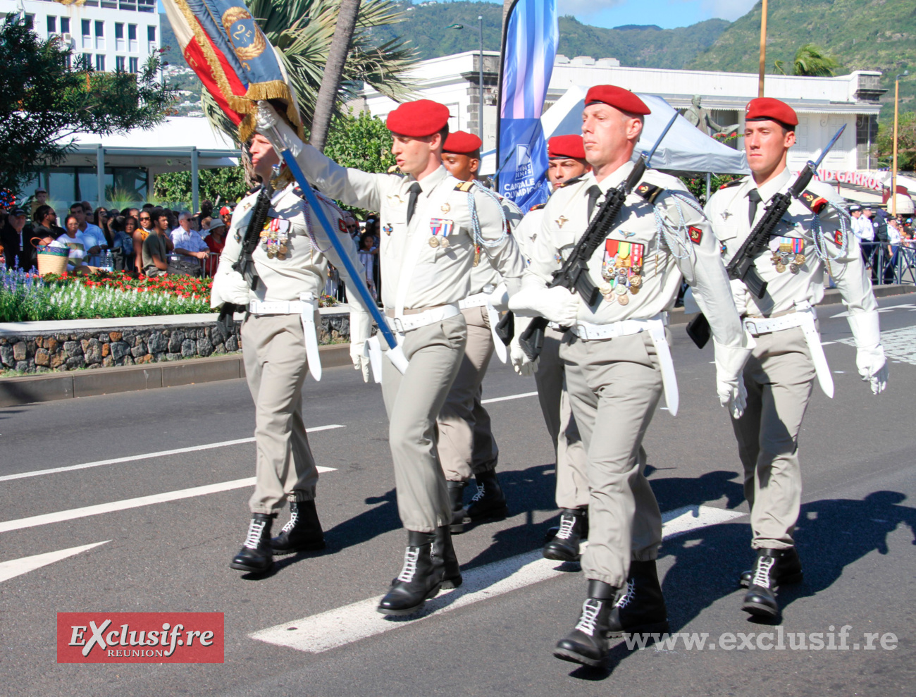 Défilé du 14 juillet au Barachois: toutes les photos