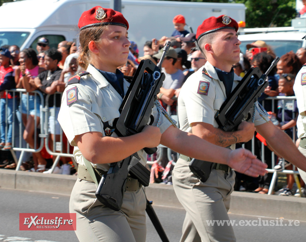 Défilé du 14 juillet au Barachois: toutes les photos