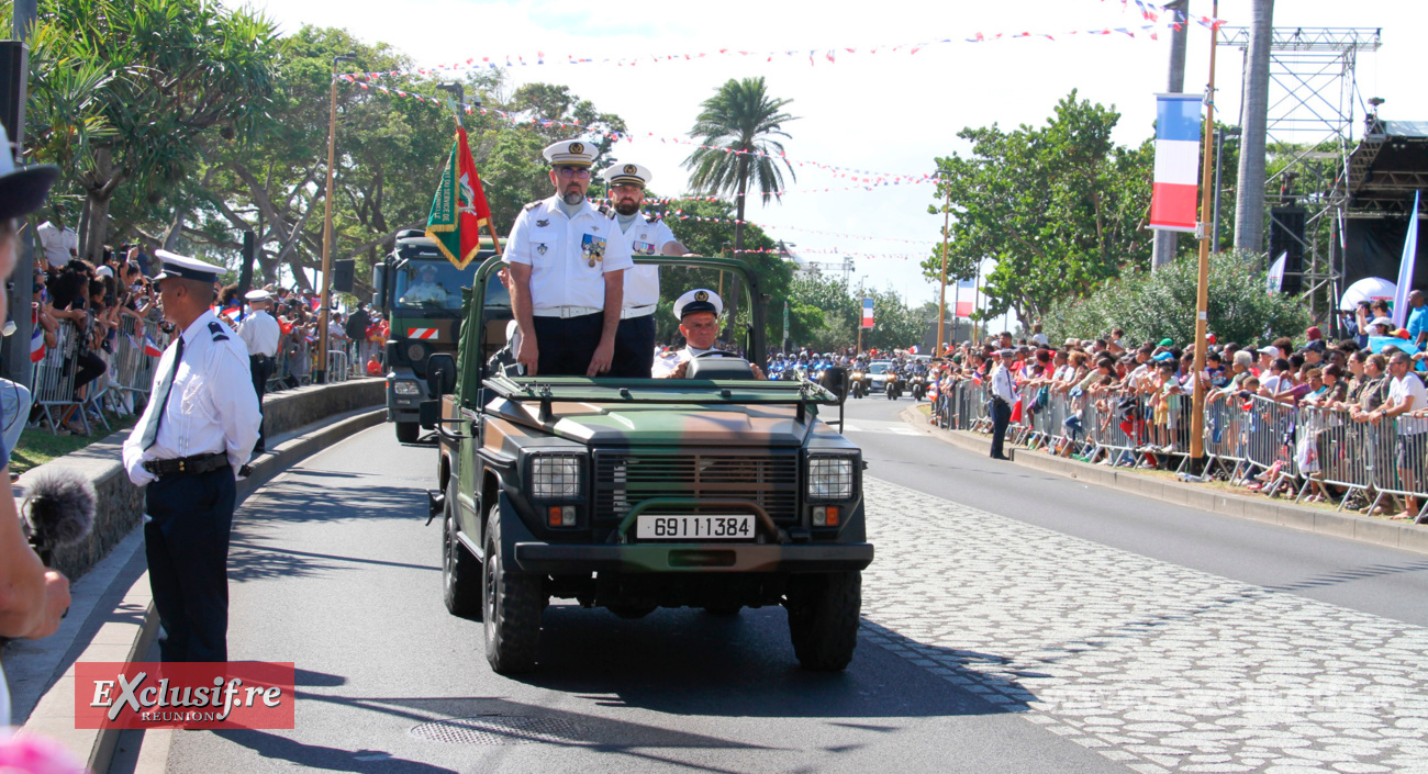 Défilé du 14 juillet au Barachois: toutes les photos