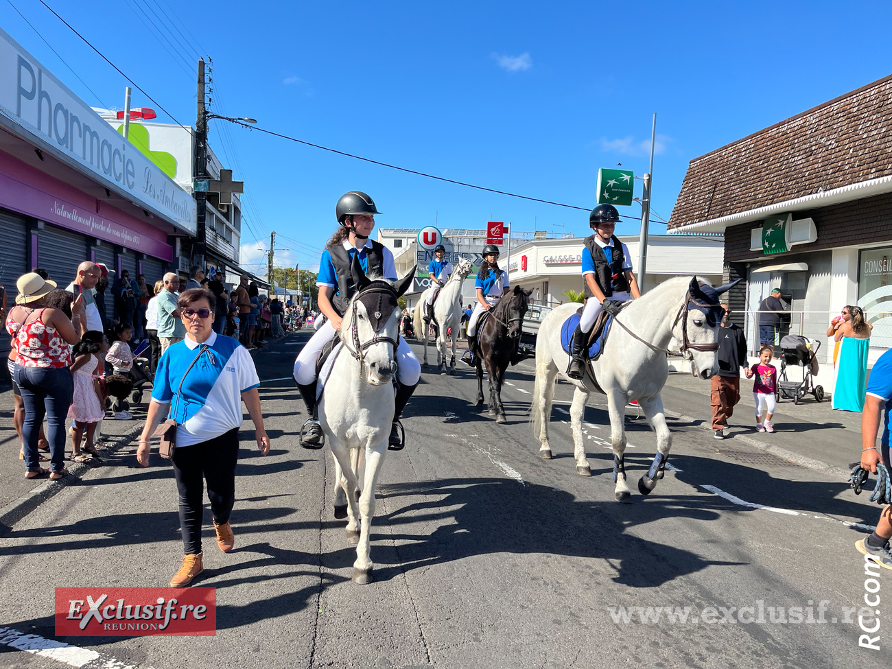 Les chevaux étaient de sortie