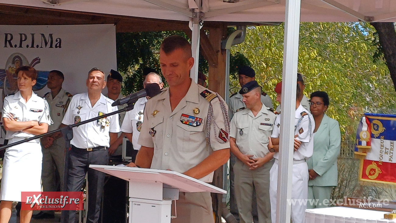 2e RPIMa à Pierrefonds: Vincent Lehmuller nouveau Chef de corps