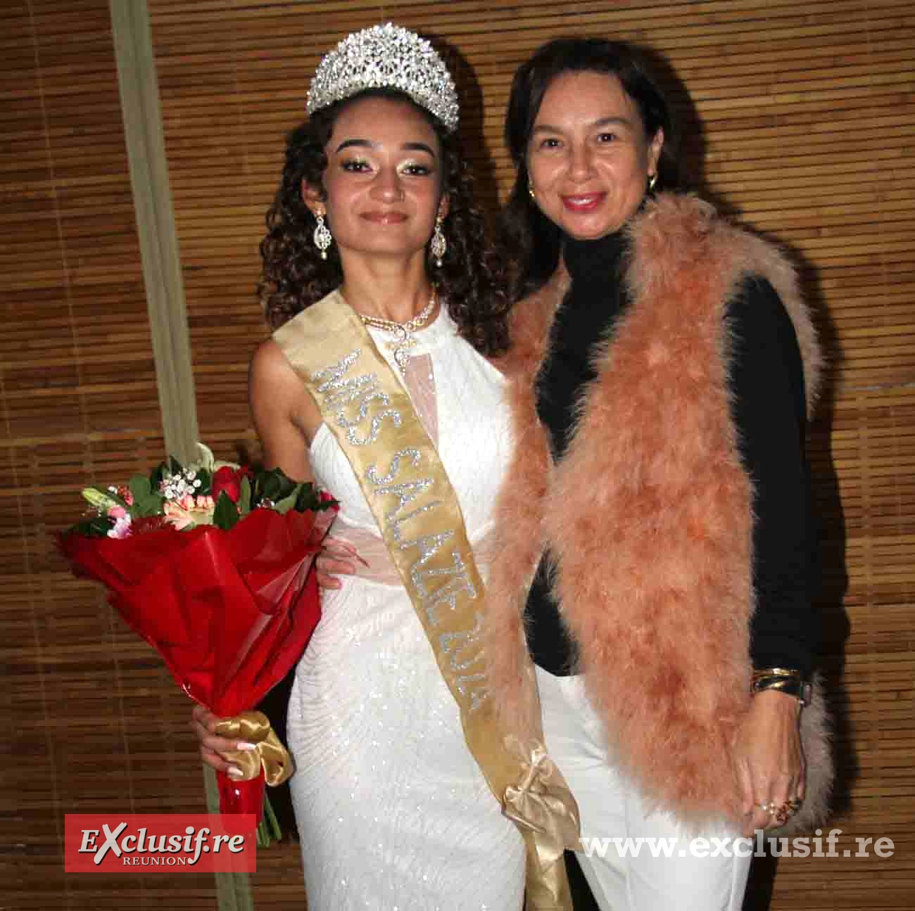 Laly Maillot, Miss Salazie 2024, et la maire Sidoleine Papaya