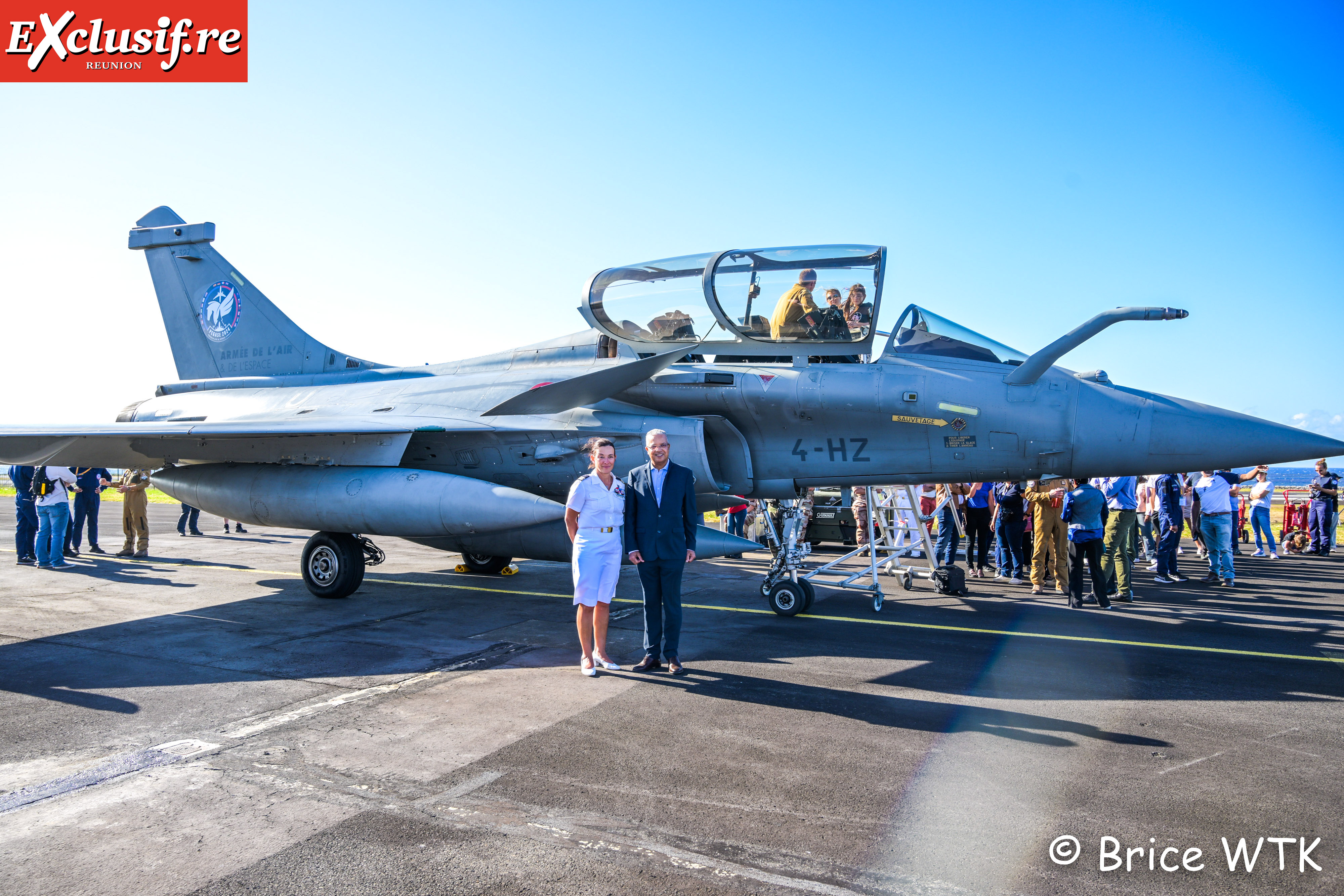 Mission Pégase 2024 à la Base Aérienne 181: un Rafale à La Réunion