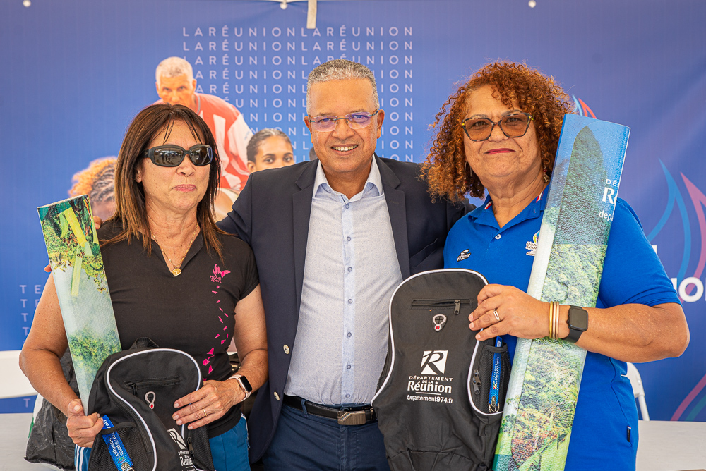 La médaille d’or de Karima Medjeded brille à "La Réunion, Terre de Champions"!