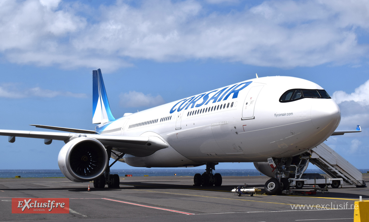 Corsair: vol inaugural de son 8ème A330neo vers La Réunion