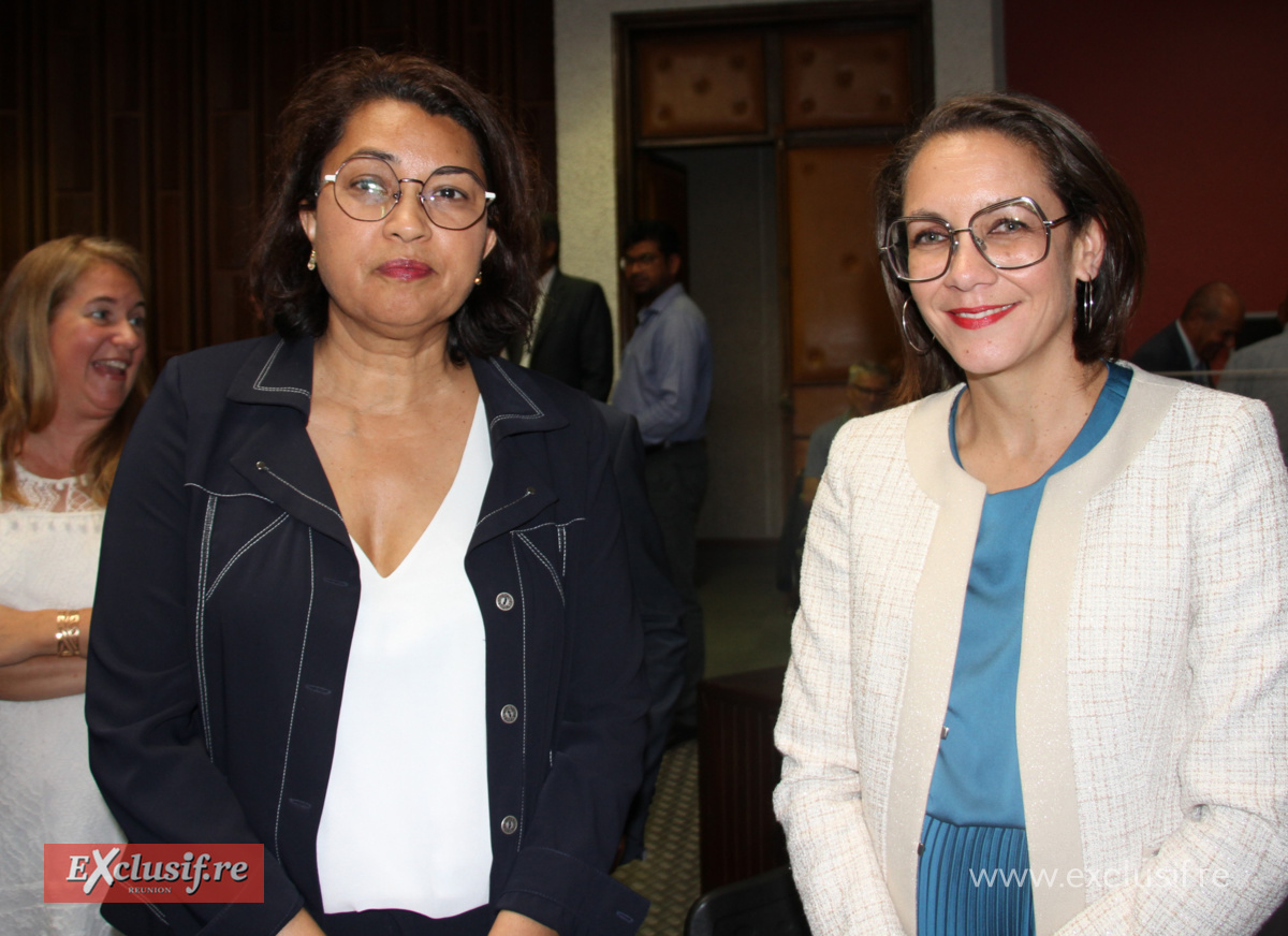 Audience solennelle au Tribunal judiciaire de Saint-Denis: photos