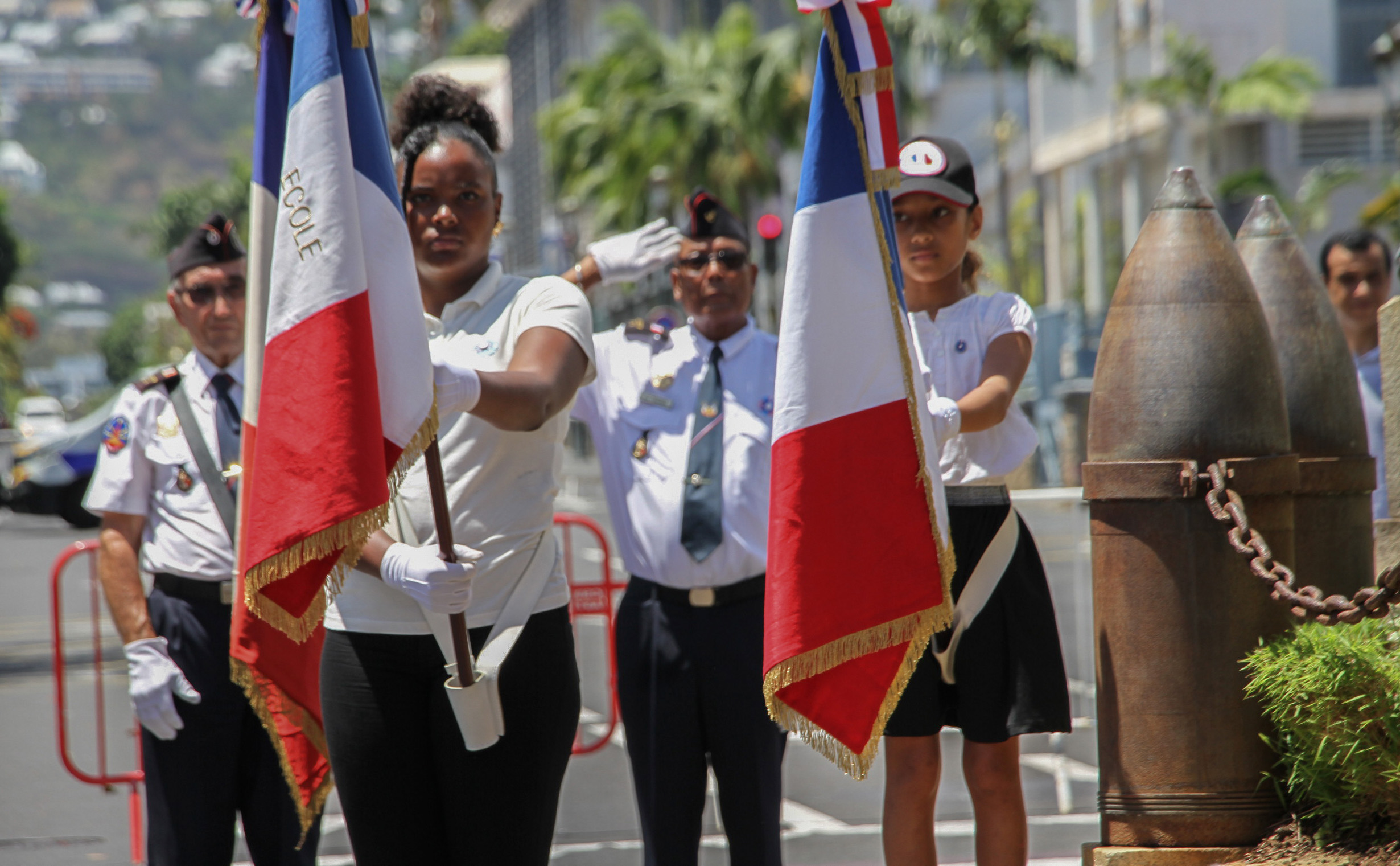 Cérémonie du 11 novembre 2024 à Saint-Denis: photos