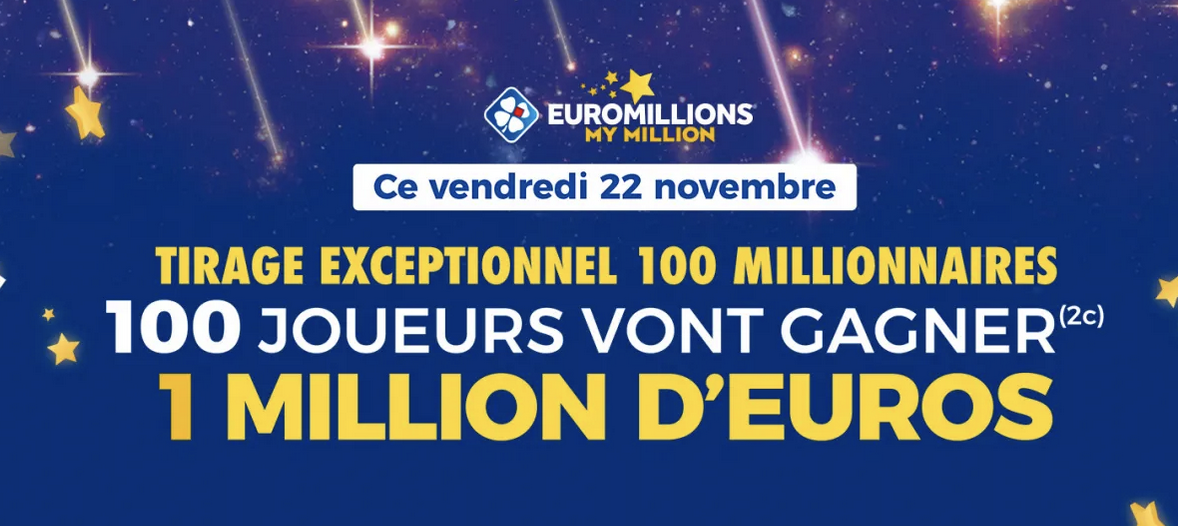 C'était un tirage exceptionnel qui a fait 100 heureux gagnant.e.s...