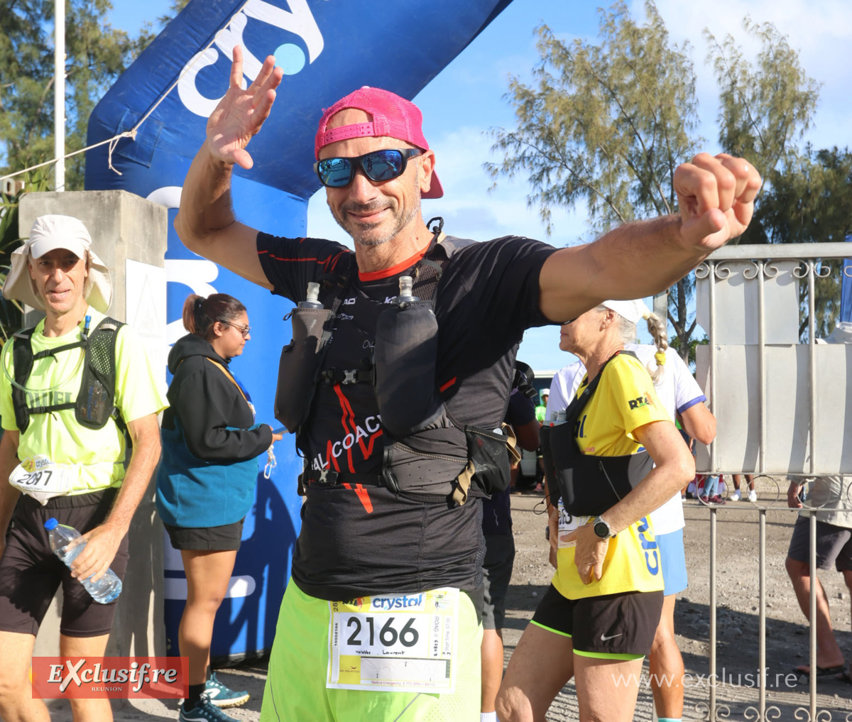 Journaliste-coureur, Laurent Valette était de retour à Rodrigues