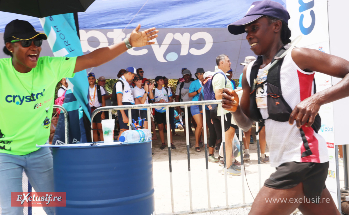 La légende du Trail de Rodrigues, Antoinette Milazar, remporte les 52 km du Perroquet