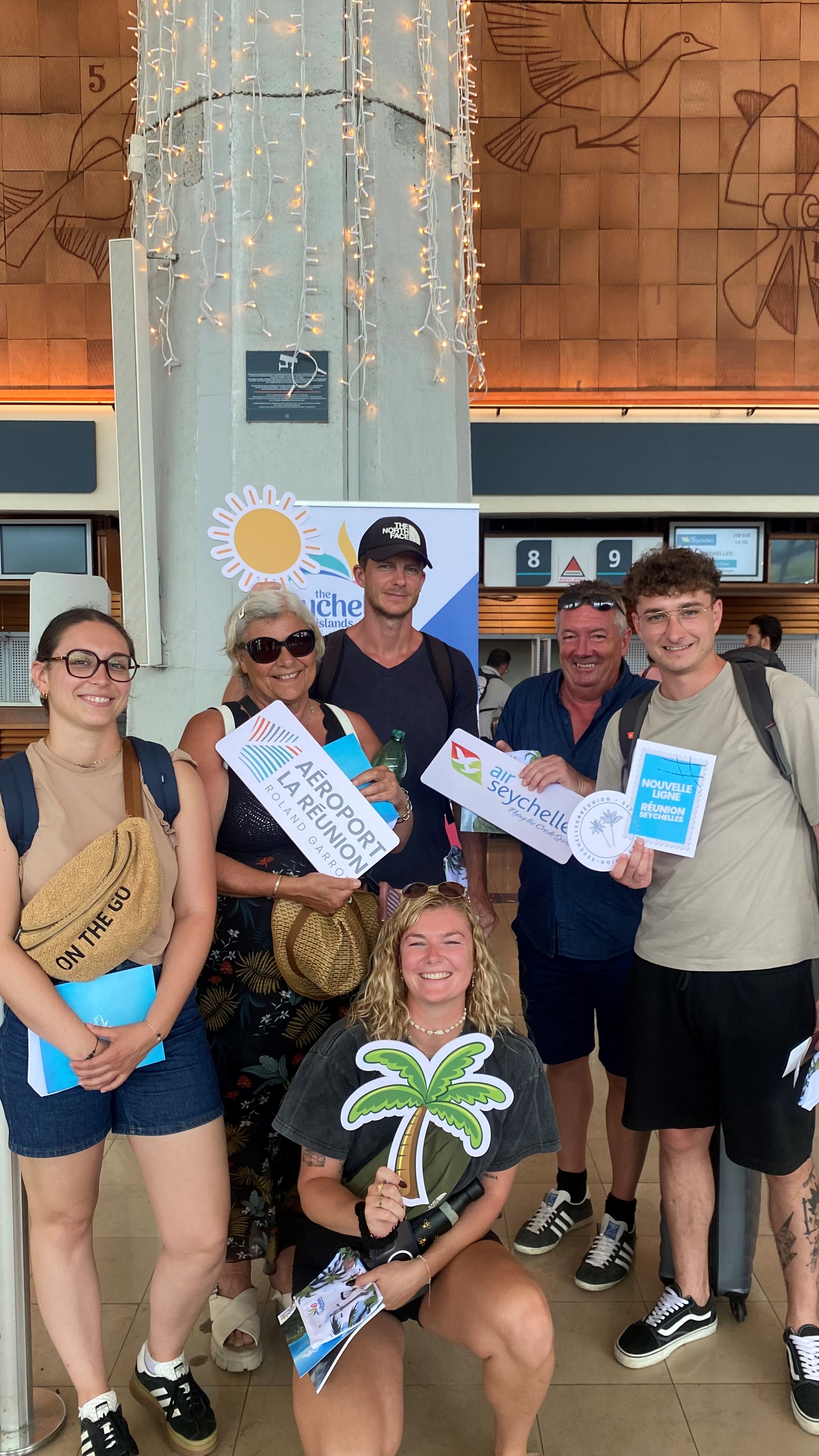 Les passagers au départ de La Réunion ont reçu des cadeaux...