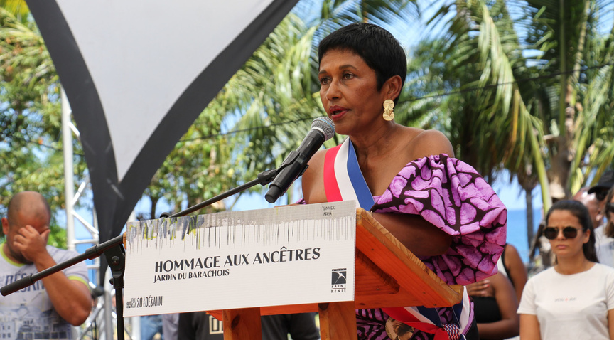 Ericka Bareigts, maire de Saint-Denis