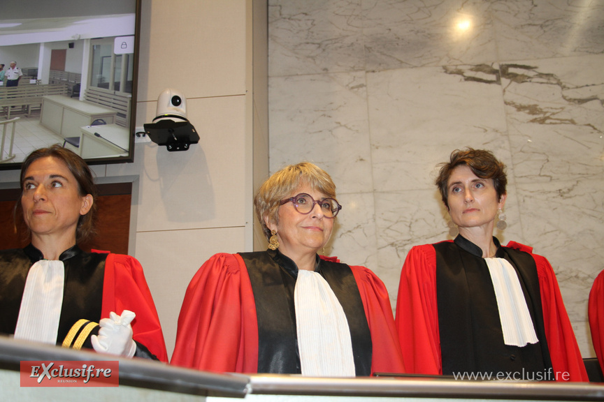 Justice: audience solennelle de rentrée de la cour d’appel de Saint-Denis, photos