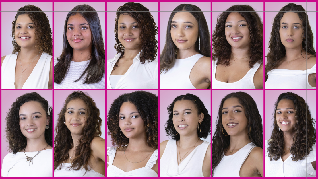 Les 12 candidates Miss Plaine des Cafres 2025