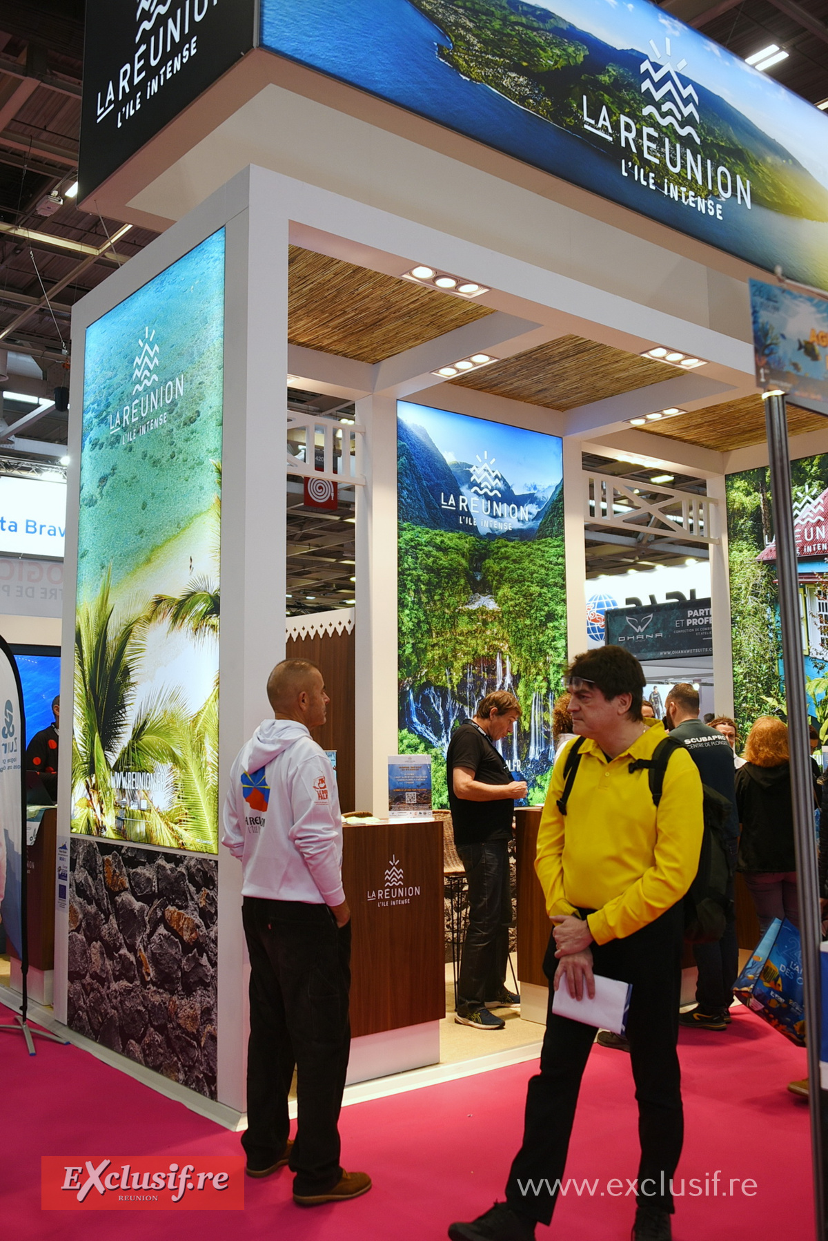 Le stand de l'IRT (Ile de la Réunion Tourisme)