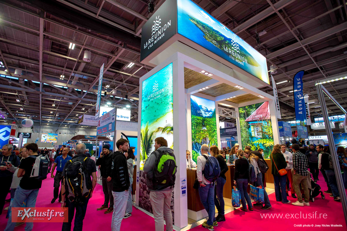 Le stand de La Réunion a connu une belle affluence...