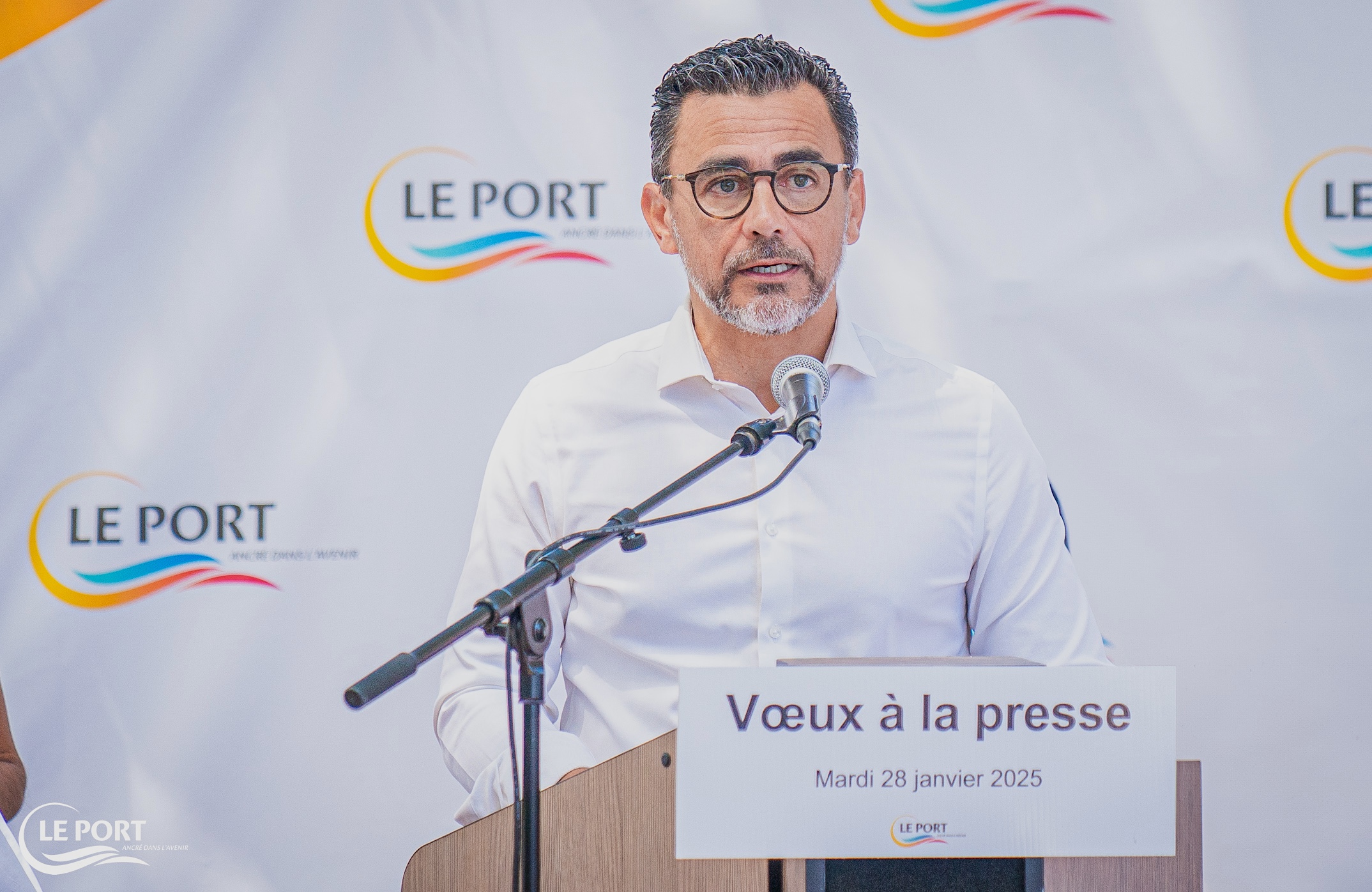 Voeux du maire du Port: "Veiller à ne pas bousculer nos équilibres fragiles"